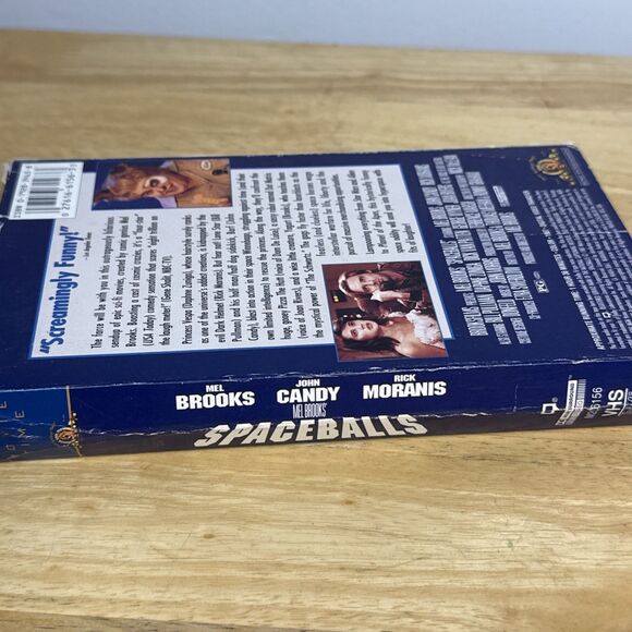 Spaceballs Vintage VHS - John Candy, Rick Moranis, Mel Brooks MGM Movie Time - Picture 2 of 7
